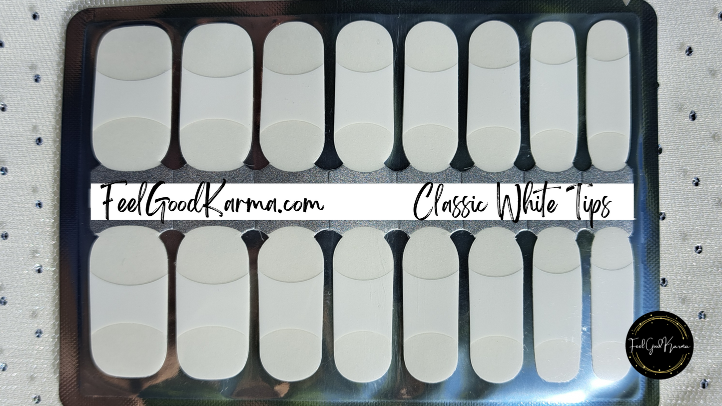 Classic White Tips (Transparent)