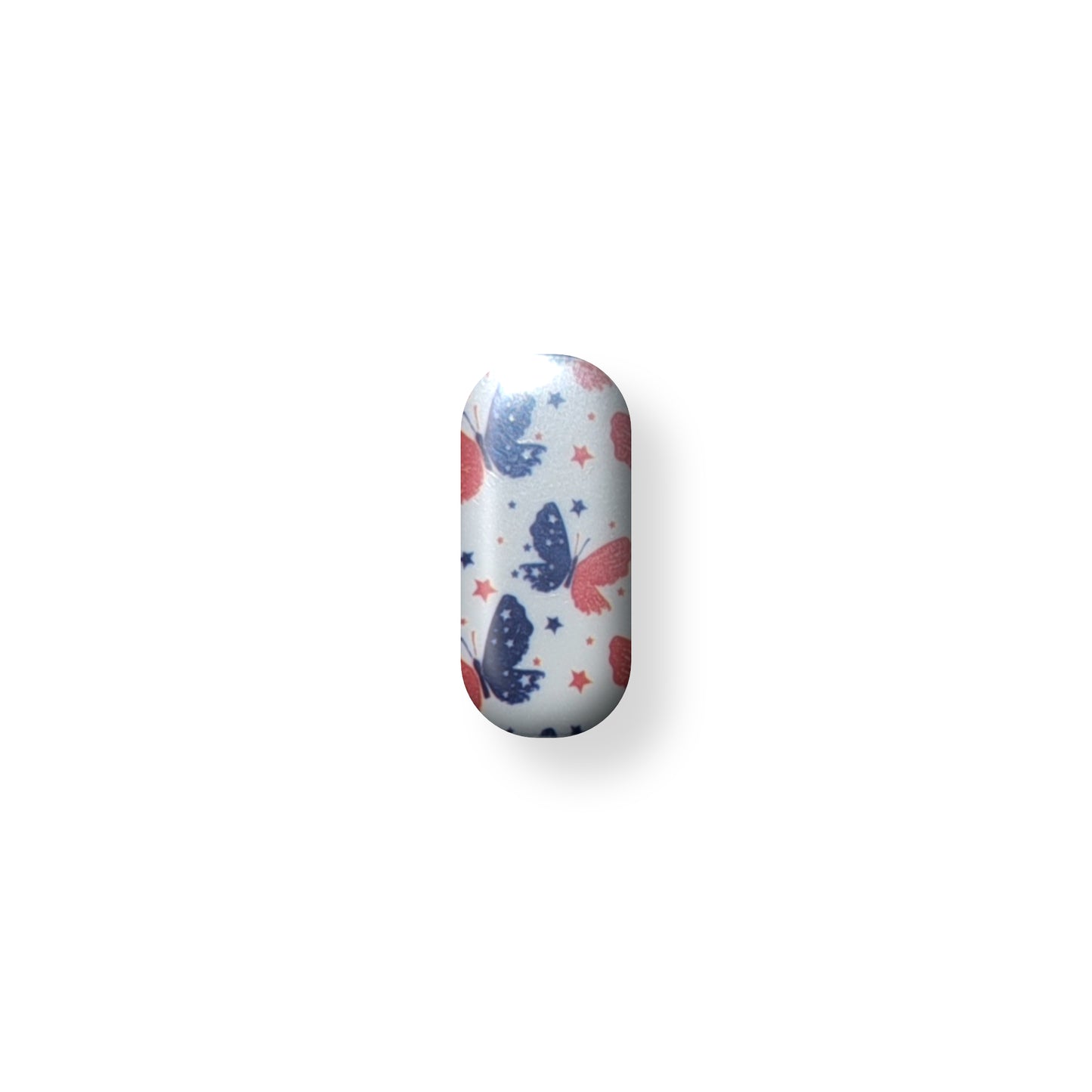 Red, White, And Butterfly